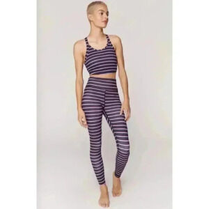 Spiritual Gangster Striped Essential Legging